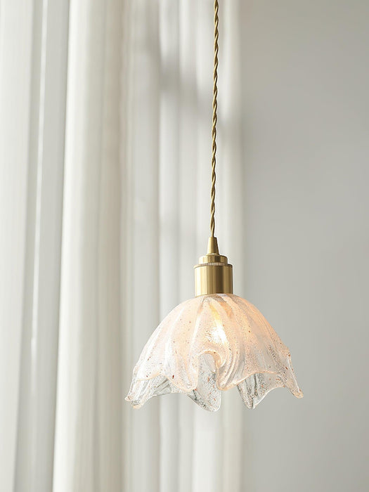 Lotus Crystal Small Pendant Light-DWHOME