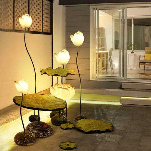 Lotus Floor Lamp-DWHOME