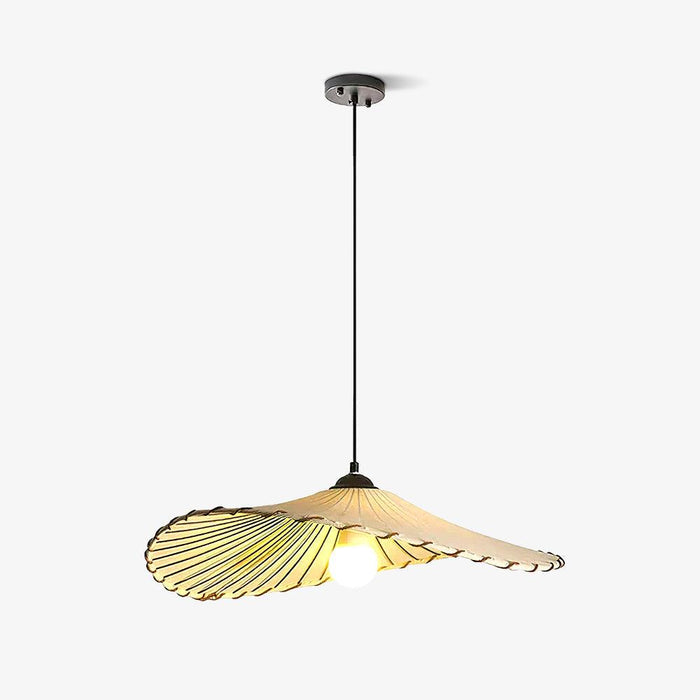Lotus Leaf Fabric Pendant Light-DWHOME