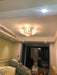 Lotus Leaf Glass Ceiling Lamp-DWHOME