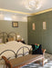Lotus Leaf Glass Ceiling Lamp-DWHOME