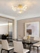 Lotus Leaf Glass Ceiling Lamp-DWHOME