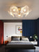 Lotus Leaf Glass Ceiling Lamp-DWHOME