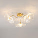 Lotus Leaf Glass Ceiling Lamp-DWHOME