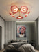 Lotus Leaf Glass Ceiling Lamp-DWHOME