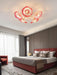 Lotus Leaf Glass Ceiling Lamp-DWHOME