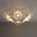 Lotus Leaf Glass Ceiling Lamp-DWHOME