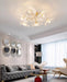 Lotus Leaf Glass Ceiling Lamp-DWHOME