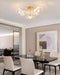 Lotus Leaf Glass Ceiling Lamp-DWHOME