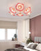 Lotus Leaf Glass Ceiling Lamp-DWHOME