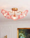 Lotus Leaf Glass Ceiling Lamp-DWHOME