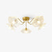 Lotus Leaf Glass Ceiling Lamp-DWHOME
