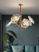 Lotus Leaf Glass Chandelier - DWHOME