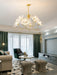 Lotus Leaf Glass Chandelier - DWHOME