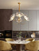 Lotus Leaf Glass Chandelier - DWHOME