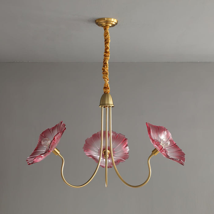 Lotus Leaf Glass Chandelier - DWHOME
