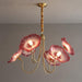 Lotus Leaf Glass Chandelier - DWHOME