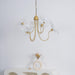 Lotus Leaf Glass Chandelier - DWHOME