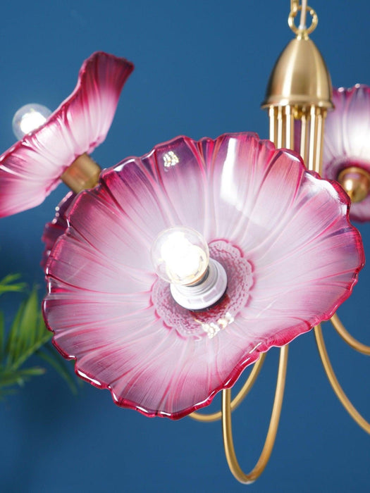 Lotus Leaf Glass Chandelier - DWHOME