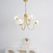 Lotus Leaf Glass Chandelier - DWHOME