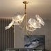 Lotus Leaf Glass Chandelier - DWHOME
