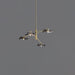 Lotus Leaves Glass Chandelier-DWHOME