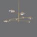 Lotus Leaves Glass Chandelier-DWHOME