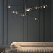 Lotus Leaves Glass Chandelier-DWHOME