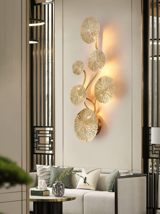 Lotus Leaf Wall Sconce-DWHOME
