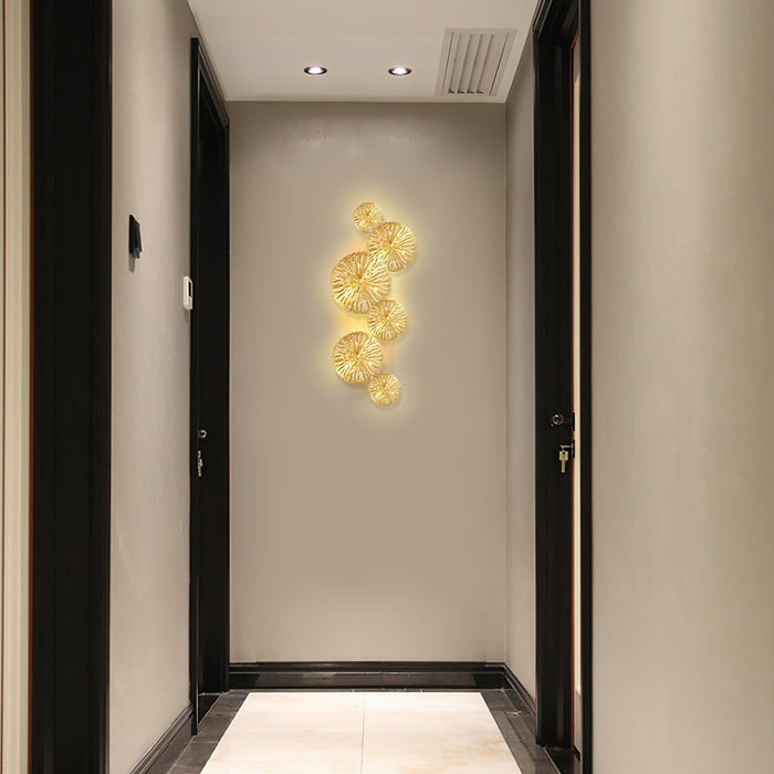 Lotus Leaf Wall Sconce-DWHOME
