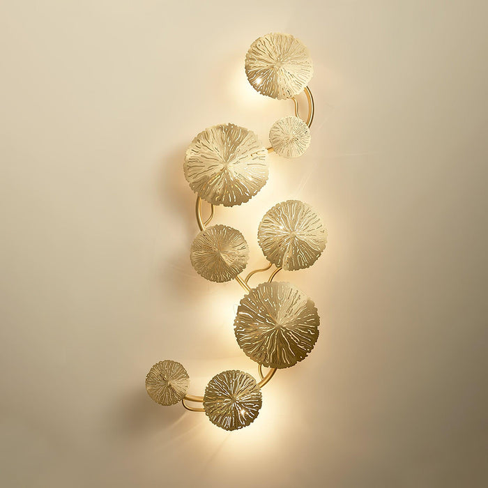 Lotus Leaf Wall Sconce-DWHOME