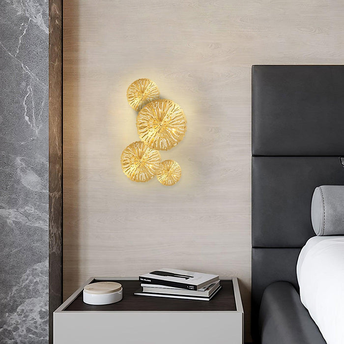 Lotus Leaf Wall Sconce-DWHOME