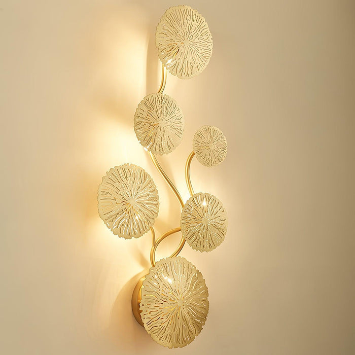 Lotus Leaf Wall Sconce-DWHOME