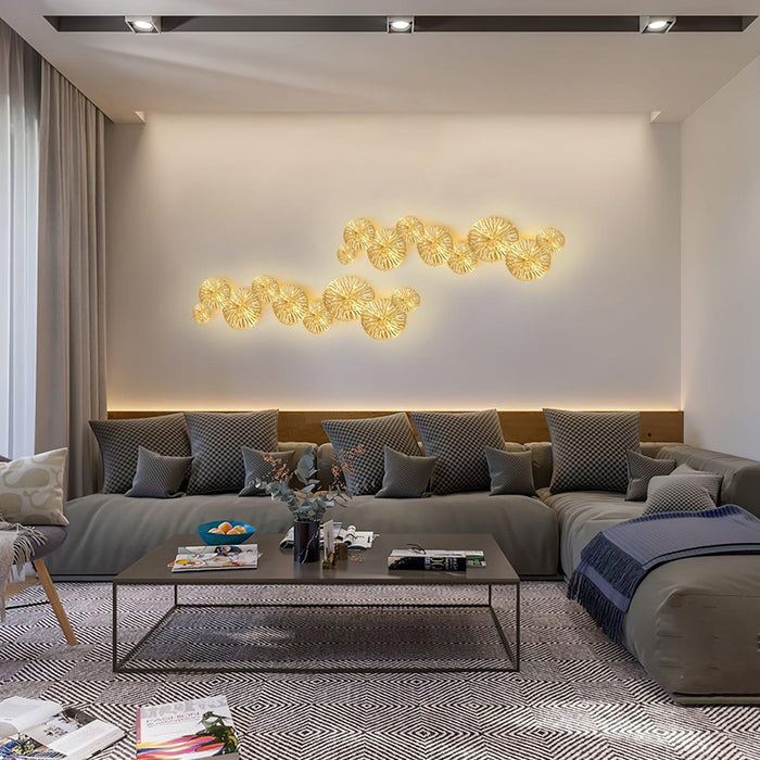 Lotus Leaf Wall Sconce-DWHOME
