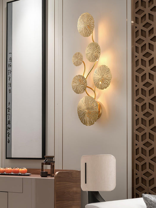 Lotus Leaf Wall Sconce-DWHOME