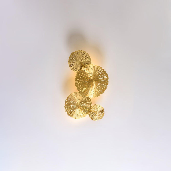 Lotus Leaf Wall Sconce-DWHOME