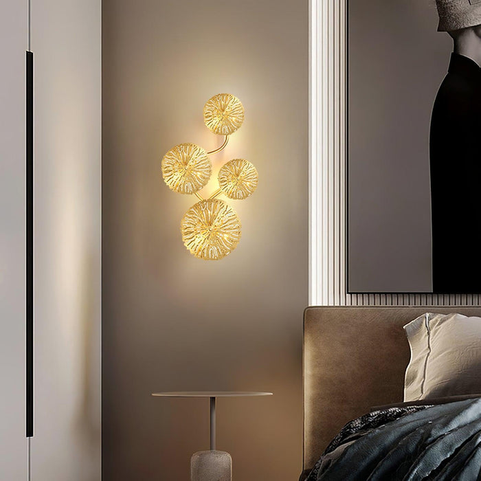 Lotus Leaf Wall Sconce-DWHOME