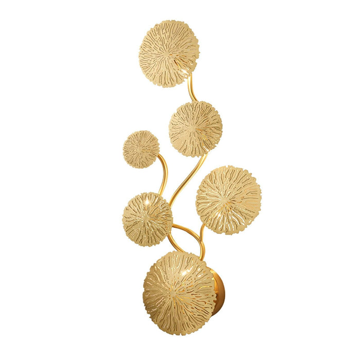 Lotus Leaf Wall Sconce-DWHOME