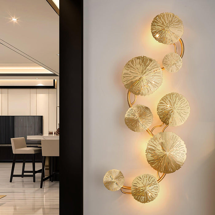 Lotus Leaf Wall Sconce-DWHOME