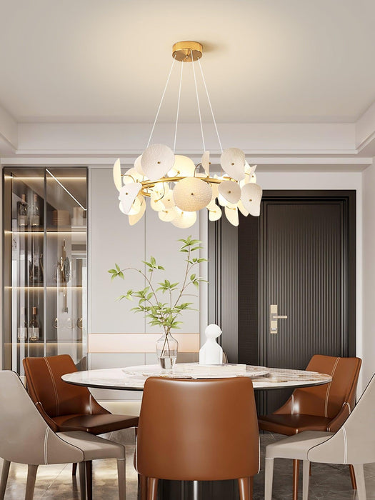 Lotus Petal Chandelier-DWHOME