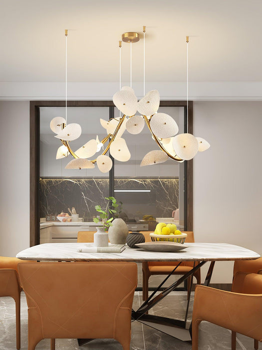 Lotus Petal Chandelier-DWHOME