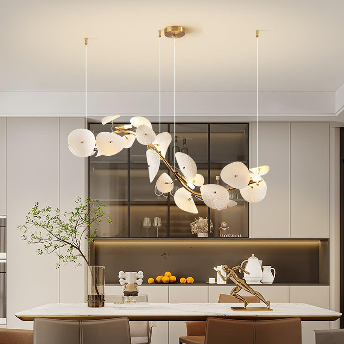 Lotus Petal Chandelier-DWHOME