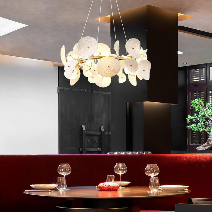 Lotus Petal Chandelier-DWHOME