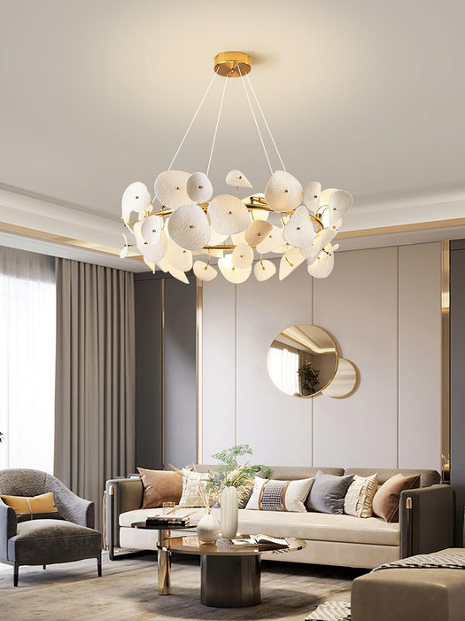 Lotus Petal Chandelier-DWHOME