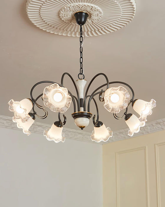 Luce Black Chandelier - DWHOME