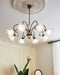 Luce Black Chandelier - DWHOME