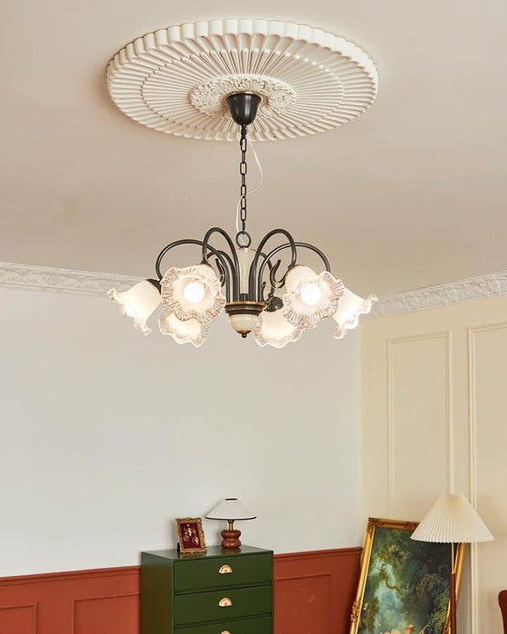 Luce Black Chandelier - DWHOME