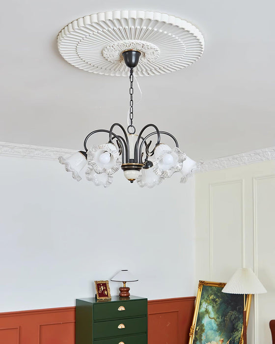 Luce Black Chandelier - DWHOME