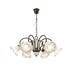 Luce Black Chandelier - DWHOME