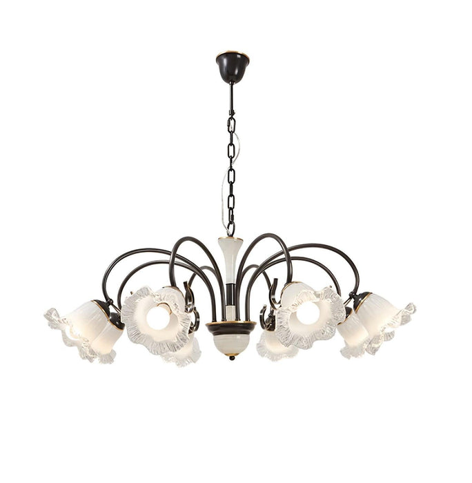 Luce Black Chandelier - DWHOME